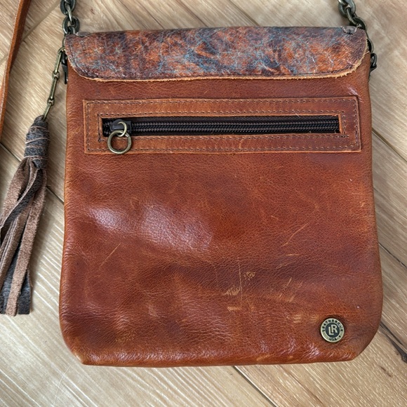 Leatherock satchel with an authentic turquoise stone - Picture 7 of 7